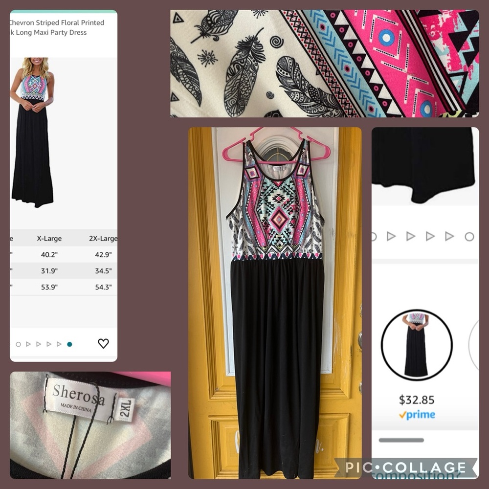 Plus size 2X maxi dress